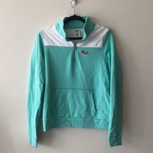 VS PINK Quarter Zip Sweatshirt